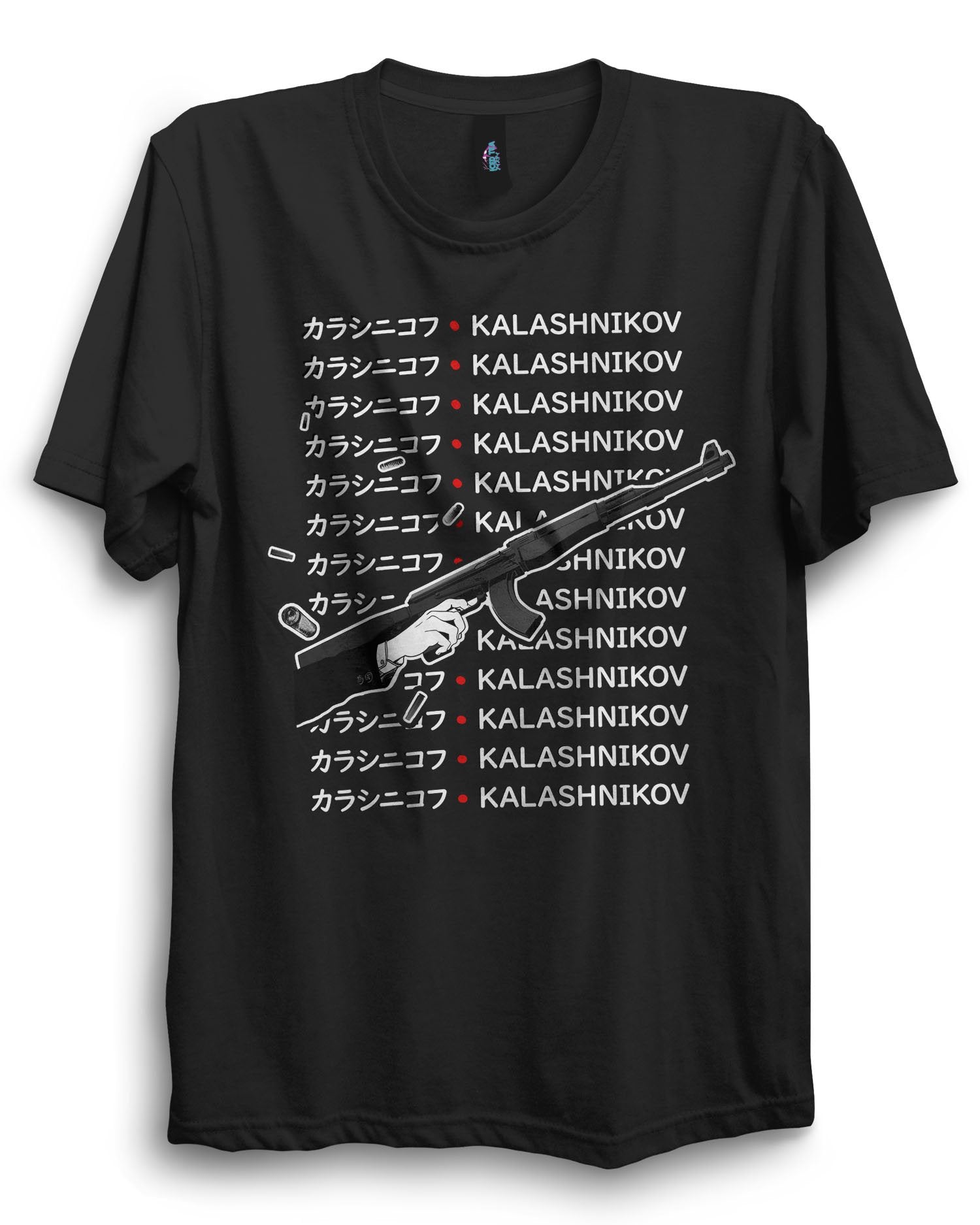 KALASHNIKOV - Anime T-Shirt - Dark Aesthetics and Anime Clothing Streetwear